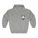 Wülf Heavy Blend™ Full Zip Hooded Sweatshirt