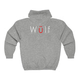 Wülf Heavy Blend™ Full Zip Hooded Sweatshirt